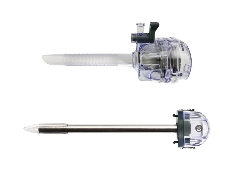 disposable visible trocar cannula